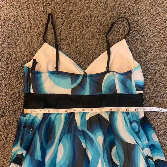 Le Chateau dress, size: Small, Multi-coloured - Blues, white, black - Picture 5 of 10